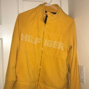 yellow tommy hilfiger jacket